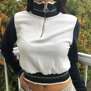 Garage Crop Sweatshirt